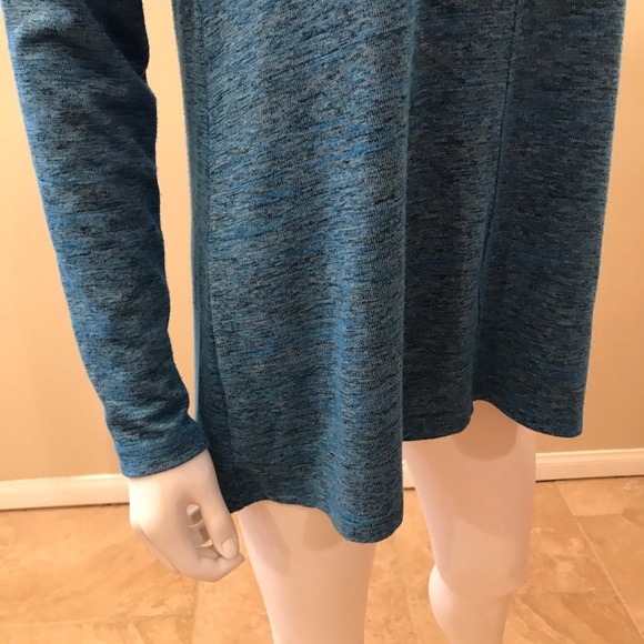 Jones New York Blue Knit Top Womens Size Small Long Sleeve - Picture 7 of 14